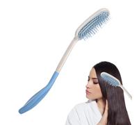 Peigne À Long Manche - Brosse À Cheveux Multifonctionnelle, Prise En Main Confortable, Matériau Léger Et Durable, Dents Lisses, Accessoire De Toilettage Portable | Brossage Doux Avec Installation Pour