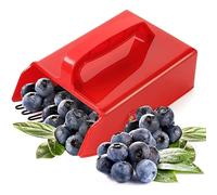 Peigne à Myrtilles Et à Mûres Pelle à Baies Cueilleur à Baies en Plastique Outil De Cueillette De Fruits avec Peigne Métallique pour Cueillette des Framboises Mûres Myrtilles Et Cassis