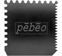 Peigne à peindre - Grattoir - 4 côtés - 15 x 15 cm - Métal - Acrylique & Huile - Pébéo