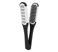 Peigne à Pince en Forme de V, Outil de Coiffure pour Lisser les Cheveux avec Peigne Double Face, évite les Enchevêtrements, Soins Capillaires Quotidiens, Matériau ABS, pour