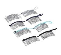 Peigne à Pneu Vintage, Pinces à Cheveux Banane 4 Pièces, Peigne Fin de Préhension, Style Queue de Cheval Facile