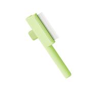 Peigne à poils doux pour chiens et chats avec mécanisme de libération - Brosse démêlante pour enlever les poils d'animaux - Poignée ergonomique - Brosse de nettoyage