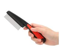 Peigne à poux professionnel en acier inoxydable à dents fines pour le traitement des poux de tête, outil de toilettage pour animaux de compagnie