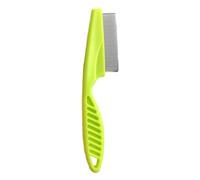 Peigne à puces pour chiens Brosse anti-puces à poignée épaissie | Peigne à tiques, ensemble de peignes de toilettage pour chien et chat, épilateur à flotteur pour animal de compagnie