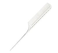 Peigne A Queue De Plastique Y. S.Park YS-101 Blanc 216mm