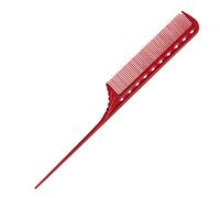 Peigne A Queue De Plastique Y. S.Park YS-101 Rouge 216mm