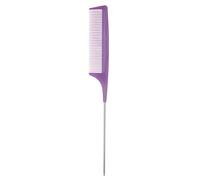Peigne à queue pointue en acier inoxydable pour femmes et filles