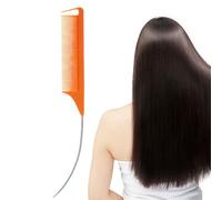 Peigne à queue pointue, peigne à cheveux à queue pointue | Peigne à dents fines antistatique | de coiffure pour peigner le dos, taquiner les racines, ajouter du volume, coiffer le soir