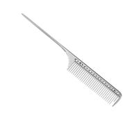 Peigne à queue portable avec design précis pour une meilleure efficacité de coiffure, idéal pour toutes les coiffures et types de cheveux, peigne antistatique