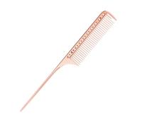 Peigne à queue portable avec design précis pour une meilleure efficacité de coiffure, idéal pour toutes les coiffures et types de cheveux, peigne antistatique