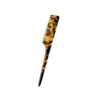 Peigne à queue Portable multicolore acide acétique, 3 pièces, for différentes longueurs de cheveux, for voyage et usage domestique pour cheveux et barbe(Seal brown)