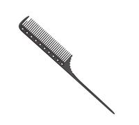 Peigne à queue précis pour coiffer et séparer les cheveux en métal - Outil de coiffure pour salon de coiffure à la maison