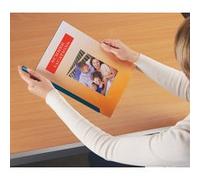 Peigne à relier, A4, hauteur remplissage: 12 mm,noir