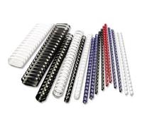 Peigne à relier en plastique CombBind, A4, 16 mm, noir