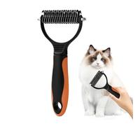 Peigne à tapis pour chien, brosse de toilettage pour chat, brosse de broyeur à 2 côtés pour chats de compagnie, brosse de toilettage pour chiots, chatons et fournitures pour animaux de compagnie
