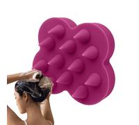 Peigne à tête en silicone - Masseur de cuir chevelu au design papillon, brosse à shampooing douce, gadget portable de soins capillaires, appareil de nettoyage des cheveux confortable | Outil de lavage