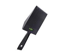 Peigne à tête plate pour coiffeur à domicile - Noir - 10,3 x 27 cm