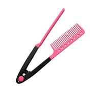 Peigne Accessoires Coiffure pour Fer à Lisser en Forme de V | Brosse lisseur pour salon de coiffure Brosse de Lissage Coiffante, Maison, Vacances, Voyages, Trajets, Rendez-vous