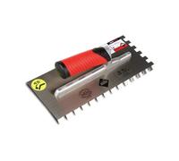 Peigne acier 28 cm (10x10) mra 45 degrés RUBI - 75948