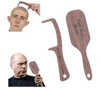 Peigne amusant pour homme chauve, peigne à cheveux blague pour homme chauve, cadeau amusant pour fête des pères, fête d'anniversaire
