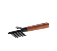 Peigne anti-noeuds Ebi Japandi Marron 19,5x6,5x2,5 cm