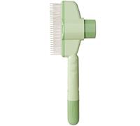 Peigne anti-nœuds de chien : nettoyant pour nœuds de cheveux en acier, brosse de toilettage pour chat, outil de démêlage pour animaux de compagnie à poils longs, combinaison de fonctions avec support