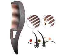 Peigne anti-pelliculaire à dents creuses pour massage du cuir chevelu et élimination des pellicules pour réduire les démangeaisons du cuir chevelu pour homme et femme 1 pièce