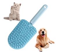 Peigne Anti-Peluches Pour Chats, Brosse Démêloir Pour Chien, Accessoire Anti-Peluche Ergonomique Avec Manche Anti-Dérapage En Forme de Crème Glacée Pour Chiots Maisons et Salons