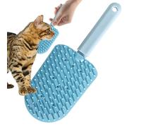 Peigne Anti-Peluches Pour Chats,Brosse Épilation Douce Pour Poils De Chats - Accessoire Anti-Peluche Ergonomique Avec Manche Anti-Dérapage En Forme de Crème Glacée Pour Chiots Maisons et Salons