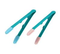 Peigne Anti- pour Chat Lot de 2 Brosse de Toilettage pour Nettoyage des Yeux Élimination des Poils Morts Outil de Toilettage Confortable