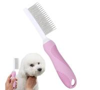 Peigne anti-puces, peigne pour enlever les animaux de compagnie, peigne pour enlever les animaux, peigne de soin des cheveux des puces de chat, peigne pour enlever