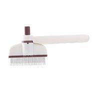 Peigne anti-puces pour chats - Peigne pour animaux de compagnie | Peignes pour chiens | Brosse de toilettage rotative | Brosse à poils de chat | Brosse professionnelle autonettoyante pour animal