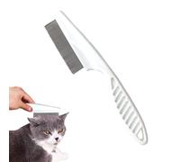 Peigne anti-puces pour chien,Avec poignée antidérapante Brosse pour chiens pour puces | Peigne à tiques, ensemble de peignes de toilettage pour chiens et chats, élimination des flotteurs pour animaux