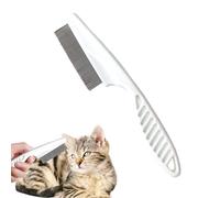 Peigne anti-puces pour chiens - Brosse de lavage pour chien avec poignée antidérapante | Peigne à puces avec dents haute résistance, peignes détachants pour petits chiens