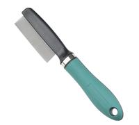 Peigne Anti-Puces pour Chiens, Peigne De Toilettage Canin, Brosse Ergonomique Multifonction pour Poils Longs - Toilettage Quotidien des Chiots et Soin des Animaux