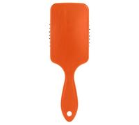 Peigne antistatique uni orange fluo pour cheveux épais avec poignée ergonomique cepillo para cabello
