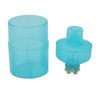 Peigne applicateur de cuir chevelu, massage, traitement des cheveux, alliage, médecine portable, peigne vide pour femmes et hommes, Stimulation de la croissance des cheveux, léger (Bleu ciel)