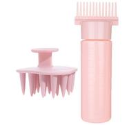 Peigne applicateur de pour cuir chevelu - 180 ml - Applicateur d'huile multifonction pour filles et femmes pour teinture des cheveux, shampooings, salons de coiffure, salon de coloration