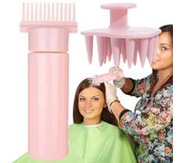 Peigne applicateur de racines - Masseur de cuir chevelu, peigne à racines, applicateur d'huile multifonctionnel pour filles et femmes, shampooings, salons de coiffure, salon de coiffure et de