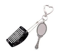 Peigne avec Acétate et Crochet Métal Antirouille pour Accessoires de Mode Mélange Acétate Contre Perdu Porte-clés Ajouté