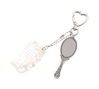 Peigne avec Acétate et Crochet Métal Antirouille pour Accessoires de Mode Mélange Acétate Contre Perdu Porte-clés Ajouté