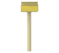 Peigne avec peigne long manipulé - 6 x 3,7 x 17 cm pour les parents, les cliniques, les visiteurs, les visiteurs, les parents, les toiletteurs, les visiteurs, le bureau, la chambre à coucher, le salon