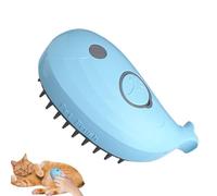 Peigne Avec Vaporisateur Pour Chats | Brosse 4 en 1 pour Chat lors de la | Peigne Anti Statique Rechargeable Pour Enlever Les Poils Massager Laver Et Soigner | Douche Intérieure Sans Fil