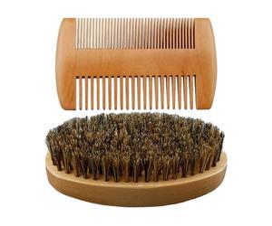Peigne brosse à barbe - Kit de toilette pour homme | Coiffeur amical de voyage qui conçoit des accessoires pour la maison quotidienne, la douche du poteau de préparation D
