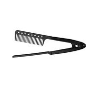 Peigne Brosse coiffante e en V à effet fer plat | Brosse lisseur pour salon de coiffure Brosse de Lissage Coiffante, Maison, Vacances, Voyages, Trajets, Rendez-vous