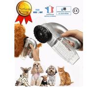 Peigne Brosse - CONFO® - Autonettoyante - Enlèvement Poils Morts - Réutilisable - Pour Chien et Chat