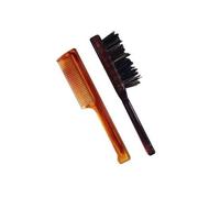 Peigne & Brosse Pour Moustache Et Barbe