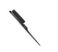 Peigne Cheveux 3Pcs Pro Salon Hair Brushes Comb Slim Line Teasing Back Combing Brush Styling Tools DIY Kit(Black)