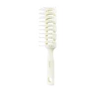 Peigne Cheveux Men Vent Hair Brush Comb Back Curly Styling Salon Nine-Row(Green)