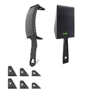 Peigne Cheveux Men's Hair Cutting Positioning Comb Barber Scissor Set Flat Head With Horizontal Accessories(Color1)